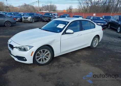 2018 BMW 320I xDrive из США, поврежденный, VIN WBA8A3C59JA492478
